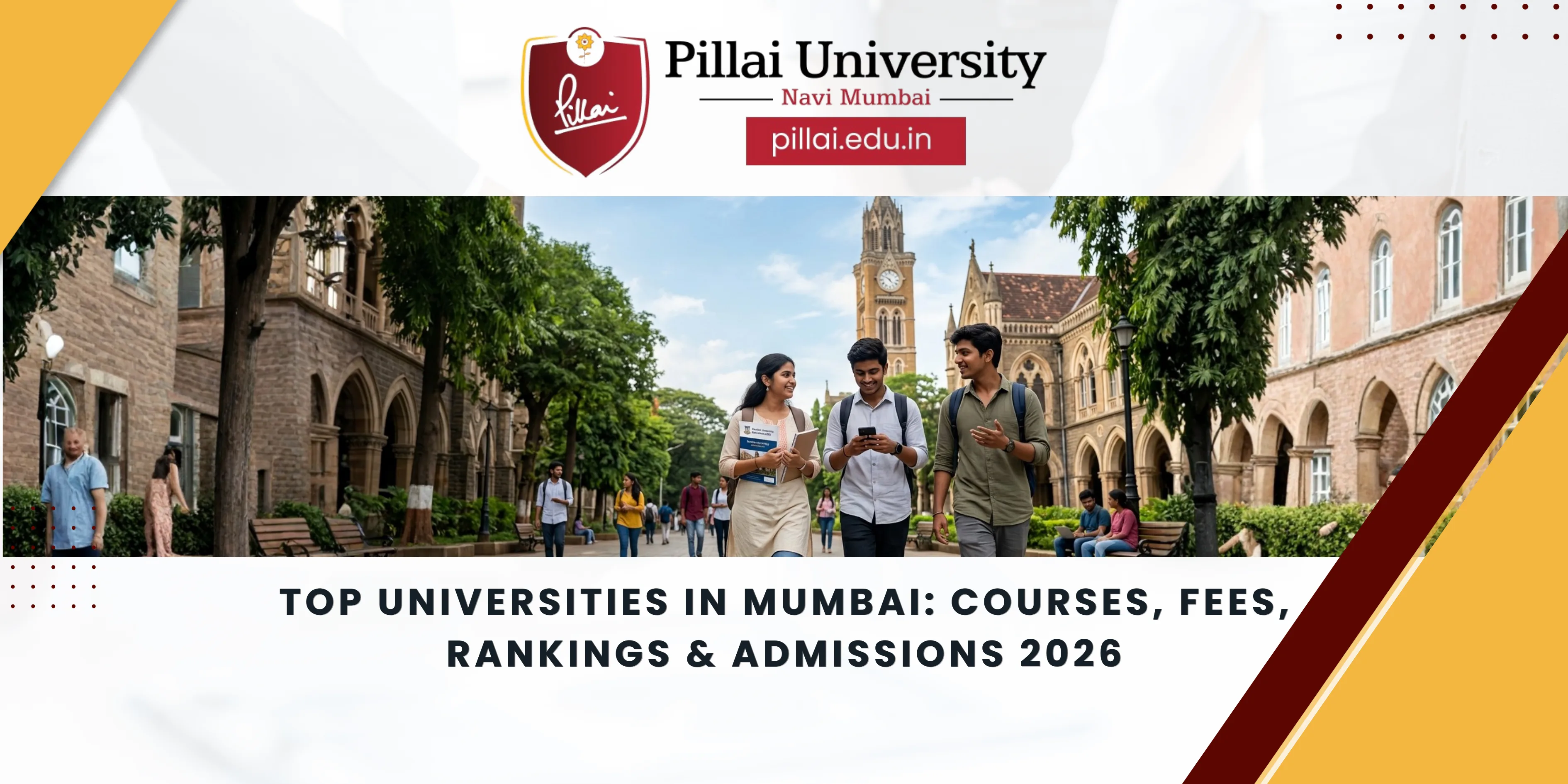 Top Universities in Mumbai: Courses, Fees, Rankings & Admissions 2026